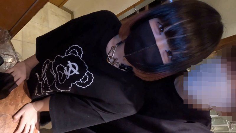 GW割引。めい4作目！！めちゃくちゃ可愛い地雷系の私服でまるで漫画の世界、お風呂入って寝不足だけど素人エッチ！！そして中出し