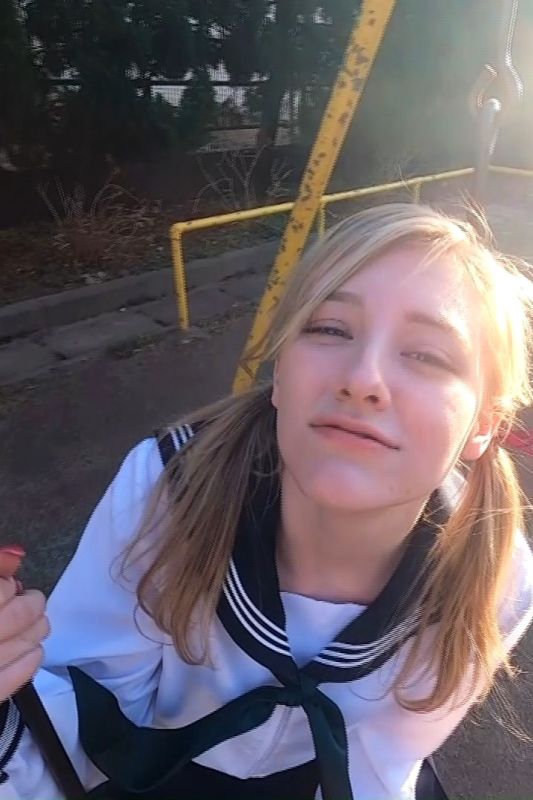 ※完全顔出し【留学生オランダ人J●】18歳J●メロちゃん。異種間種付けナマ中出し。コスプレハメ撮り。※流出限定削除